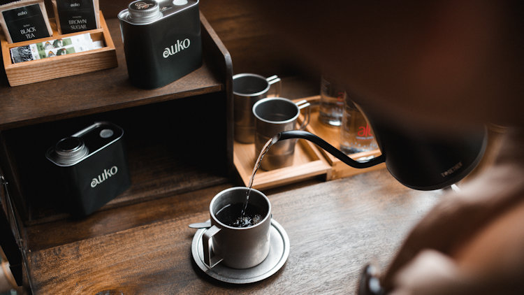 Auko Lodge coffee